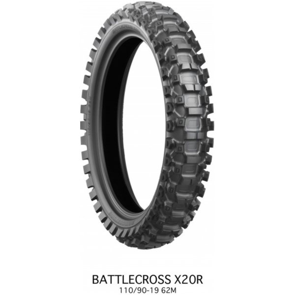 100/90-19 57M TT rear Reifen Bridgestone X20 Cross Soft