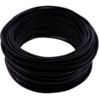 Kabel H03VV-für 4X0.75 schwarz