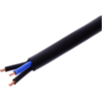 Kabel H05RR-für 3x1.5 schwarz