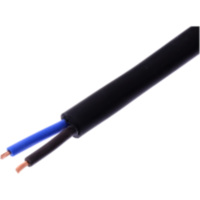 Kabel H05RR-für 2X1.5 schwarz 1116332