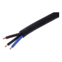 Kabel H05RR-für 3x1.5 schwarz 1116333