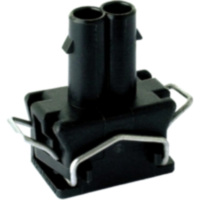 Steckgehäuse 2-polig