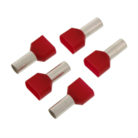 Aderendhülsen Doppel 14 rot JMP