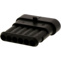 Flachstecker AMP TYCO 6-polig JMP