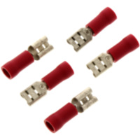 Flachstecker HUEL 1.0 rot JMP 1580217