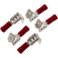 Flachstecker HUEL 1.0 rot JMP 1580291