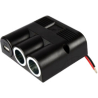 Steckdose 3ER mit 1 USB