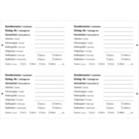 Ersatzetiketten 100 Stück