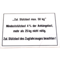 STUETZLASCHILD Anhänger 40054