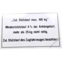 STUETZLASCHILD Anhänger