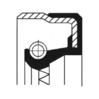 Wellendichtring ID 01020317B