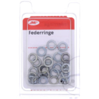 Federringe verzinkt M5