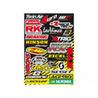 Aufkleber Bogen BlackBird Racing 5076A