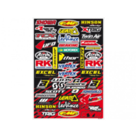 Aufkleber Bogen BlackBird Racing 5076C