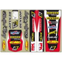 Aufkleber Satz Standard BlackBird Racing