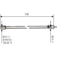 Ventilverlängerung Metall starr 072118