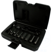 Kraft-Stecknuss Satz 6 Kant 3/8