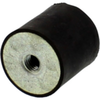 Gummi-Metall-PUFFER 30X30