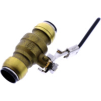 Kugelhahn 22 mm Stecker