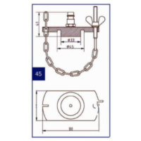 Anschlussdeckel NR.45
