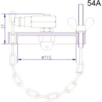 Anschlussdeckel NR.54 A