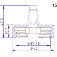 Anschlussdeckel NR.15