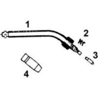 Brennerhals für MB15AK