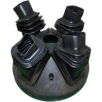 Abdeckung mit Faltenbalg