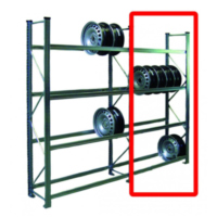 Felgenregal Anbaufeld