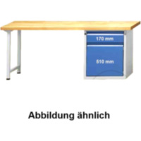Werkbank 2000 mm 7035/5012