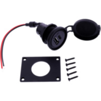 Doppelsteckdose Power USB