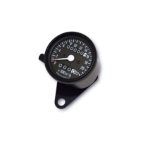 Tachometer mechanisch schwarz