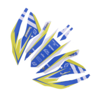 Etikett Aufkleber Satz Dream 4 BlackBird Racing 983820