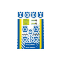 Aufkleber Bogen BlackBird Racing