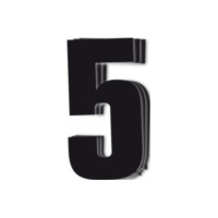 Startnummern NR.5 BlackBird Racing 1108313