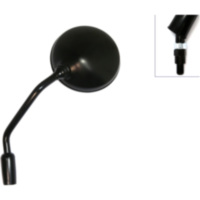 Spiegel schwarz links JMP BA19D0007BL