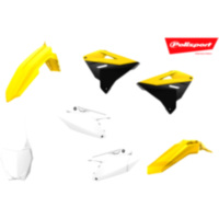 Komplettkit weiß/gelb/schwarz