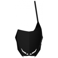 Startnummerntafel schwarz 8666600002