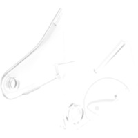 Aufkleber Protektor transparent