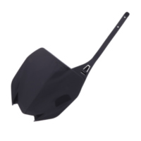 Startnummerntafel grau 8666000012