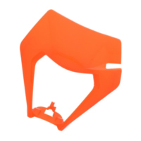 Scheinwerfer Maske orange fluoreszierend