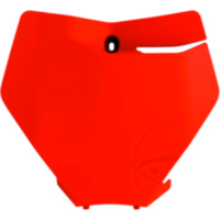 Startnummerntafel orange 16 8666400001