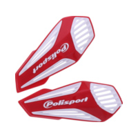 Schale Handprotektor rot 04 / weiß