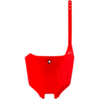 Startnummerntafel rot 8680600001