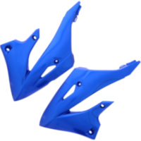 Kühlerabdeckung blau