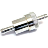 Kraftstofffilter 8 mm alu chrom JMP