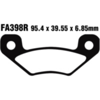 Bremsbeläge Bremsklotz Sinter R EBC FA398R