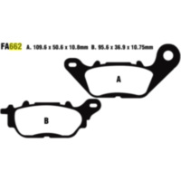 Bremsbeläge Bremsklotz Sinter GPFAX EBC GPFAX662HH