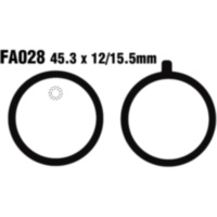 Bremsbeläge Bremsklotz Standard EBC FA028