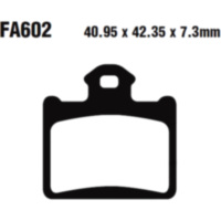 Bremsbeläge Bremsklotz Sinter R EBC FA602R
